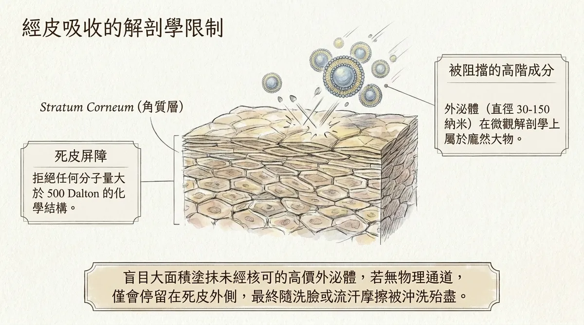常見臨床困擾示意圖:展示手部或肌膚外觀呈現粗糙、暗沉、與因慢性刺激引起之紅白相間斑塊,說明表皮屏障需要修復的臨床特徵