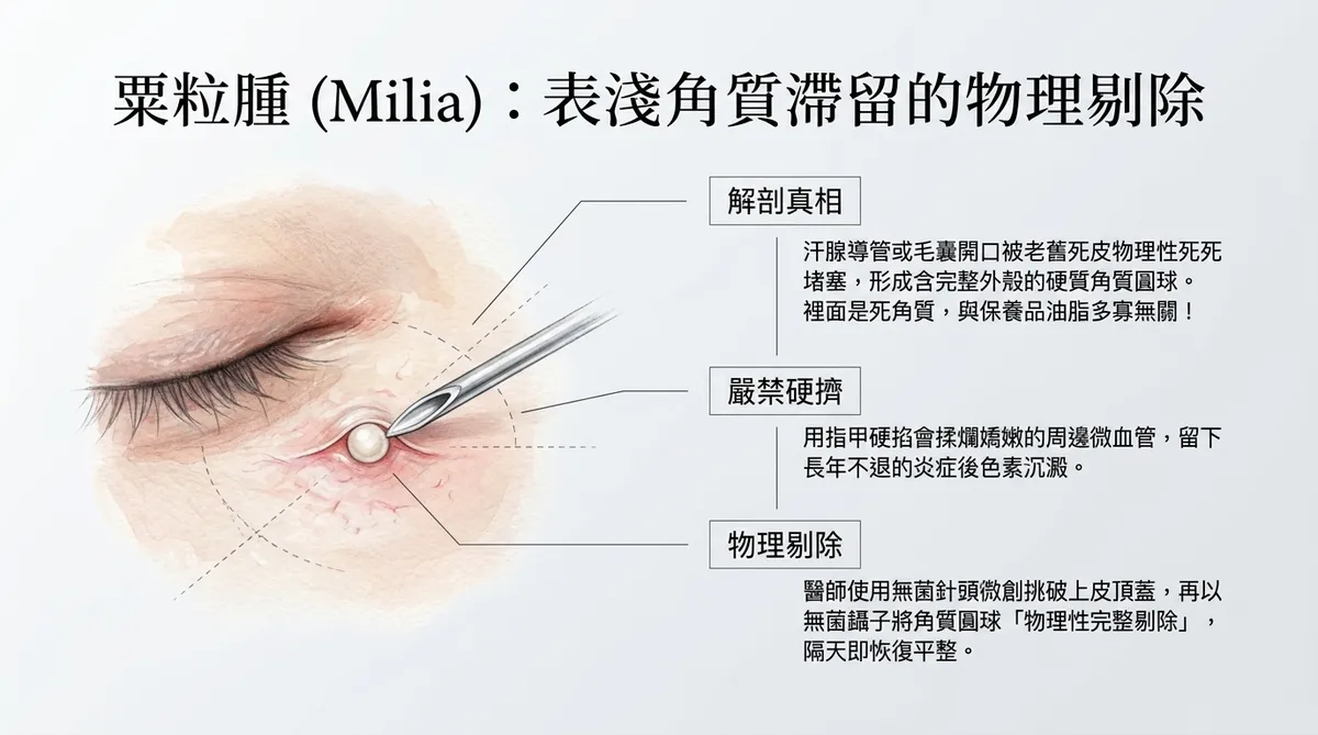 粟粒腫示意圖