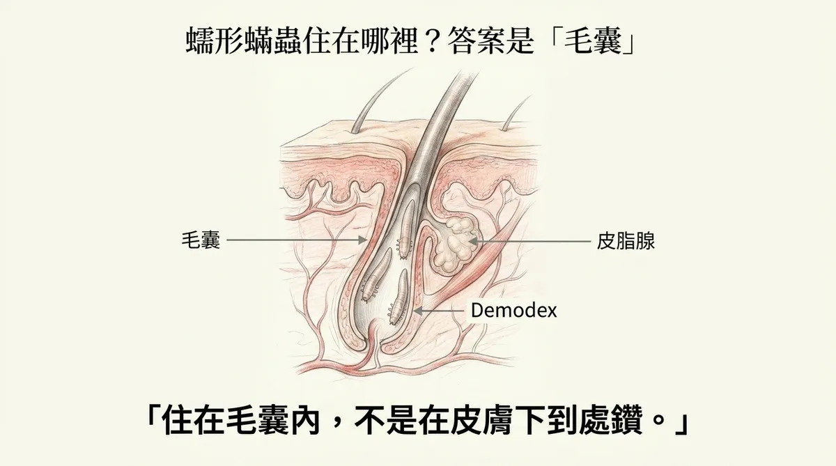 丘疹膿疱型玫瑰斑與青春痘鑑別示意:臉部中央潮紅伴細小丘疹膿疱時不一定是一般痤瘡